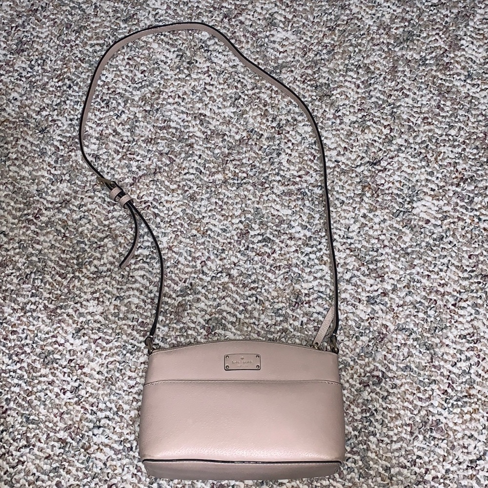 Taupe Kate Spade Cross Body Purse